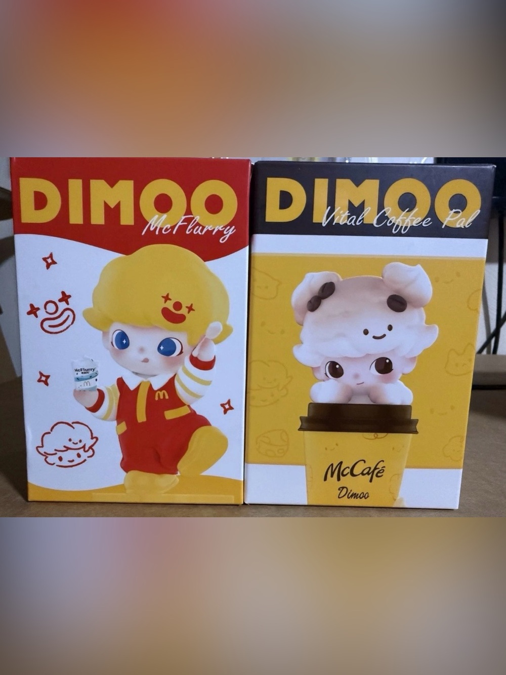 Dimoo McCafe And Dimoo McFlurry Bundle